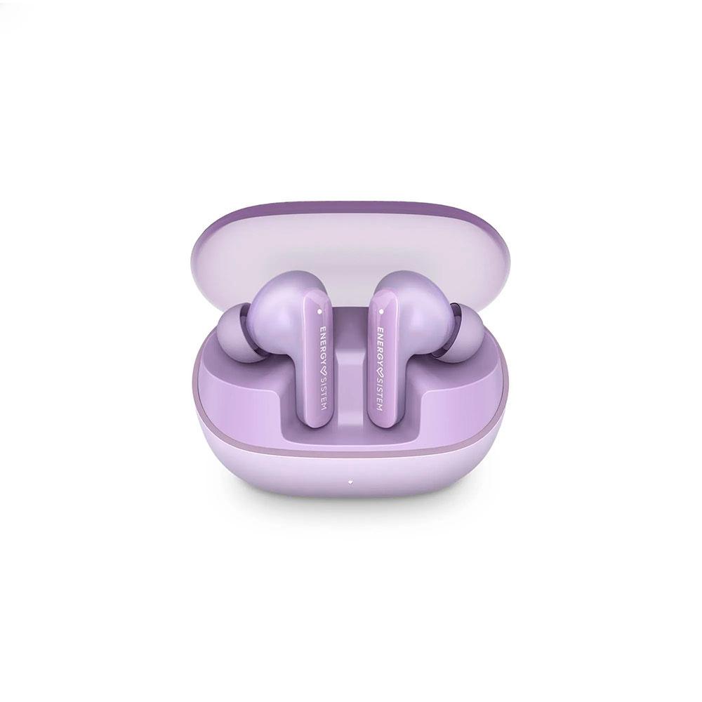 Auriculares Inalambricos Bluetooth Energy Sistem Serenity ANC / Cancelacion de ruido 30 dB / Bt 5.4 / 25h Autonomia / IPX4 / Morado / 459186 - Imagen 3