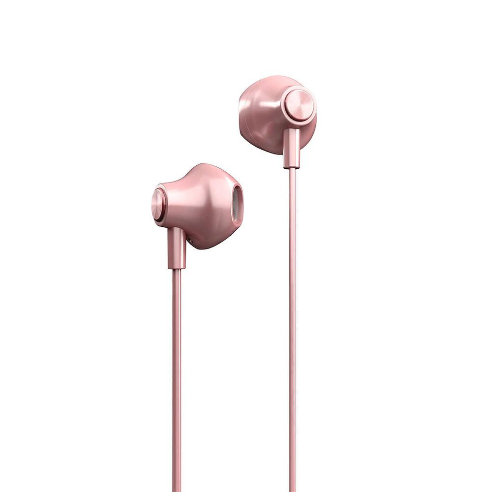 Auriculares Energy Sistem EasyPods / Conector Type-C / Cable 1.2 / Microfono Integrado / Control de Volumen / Rosa / 459285 - Imagen 4