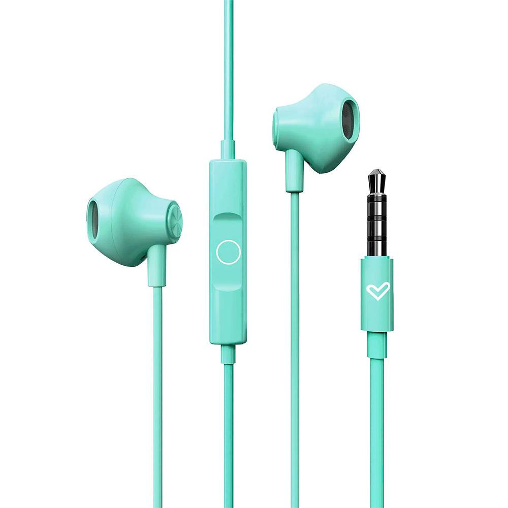 Auriculares Energy Sistem EasyPods / Conector Jack 3.5 / Cable 1.2 / Microfono Integrado / Control de Volumen / Verde / 459315 - Imagen 2