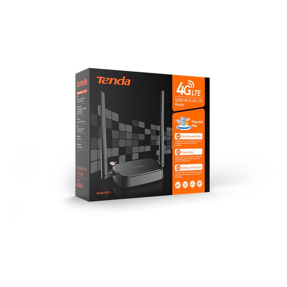 Router Wifi TENDA 4G05 / 4G LTE / Wifi 300 mbps / 2 Antenas - Imagen 4