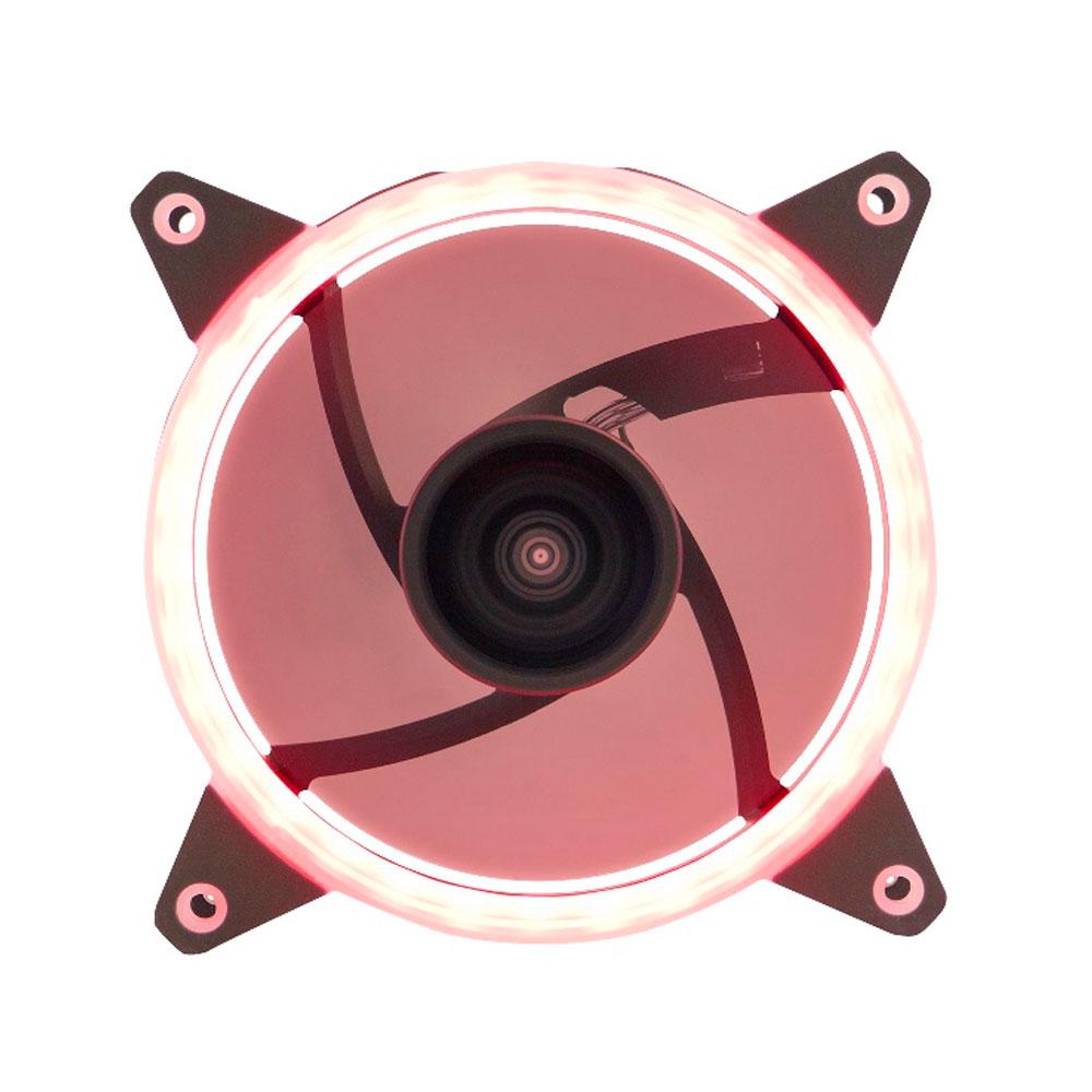 Ventilador interno Unykach Candy 120mm / 20 Led Rojo / 7 Aspas / 1400Rpm / UNYKA51796 - Imagen 2