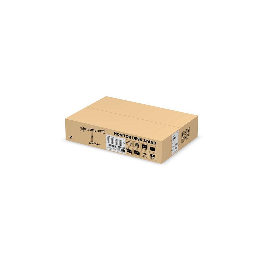 Soporte de mesa Monitor / Tv 17-32 / Para 2 Monitores / Hasta 8 Kg / Equip 650123" - Imagen 2