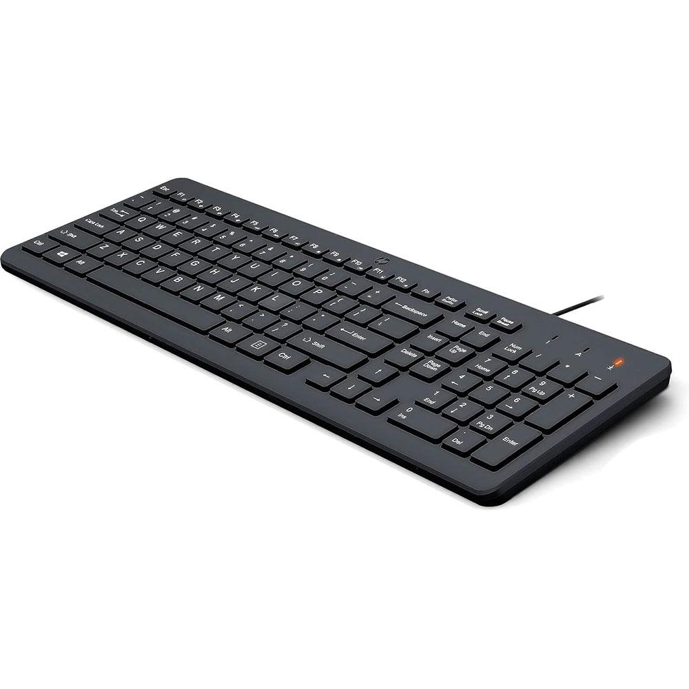 Teclado con cable HP 150 / USB / Negro / 664R5AA - Imagen 4