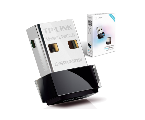 Tarjeta de Red Nano USB Wifi TL-WN725N / 150mbps / TP-Link