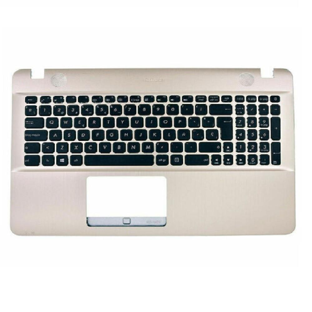 Top case + Teclado compatible para portátil ASUS K541UA Dorado 90NB0CG1-R32SP0