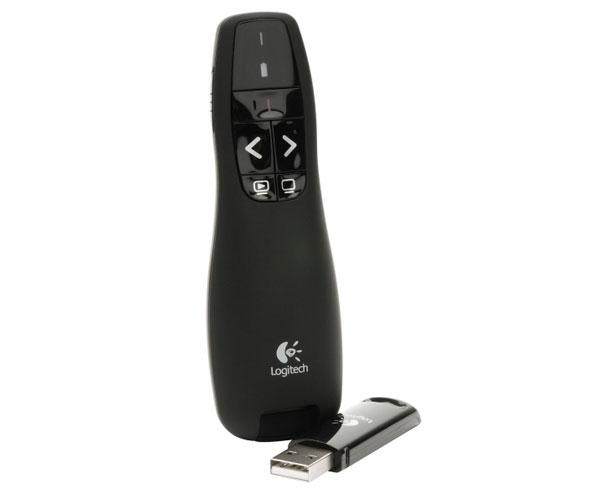 Mando Wireless Inalámbrico Logitech R400 Profesional Presenter Puntero Laser / 15 Metros / 2.4Ghz / 910-001356 - Imagen 2