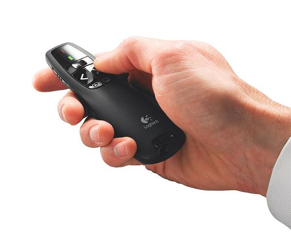 Mando Wireless Inalámbrico Logitech R400 Profesional Presenter Puntero Laser / 15 Metros / 2.4Ghz / 910-001356 - Imagen 3