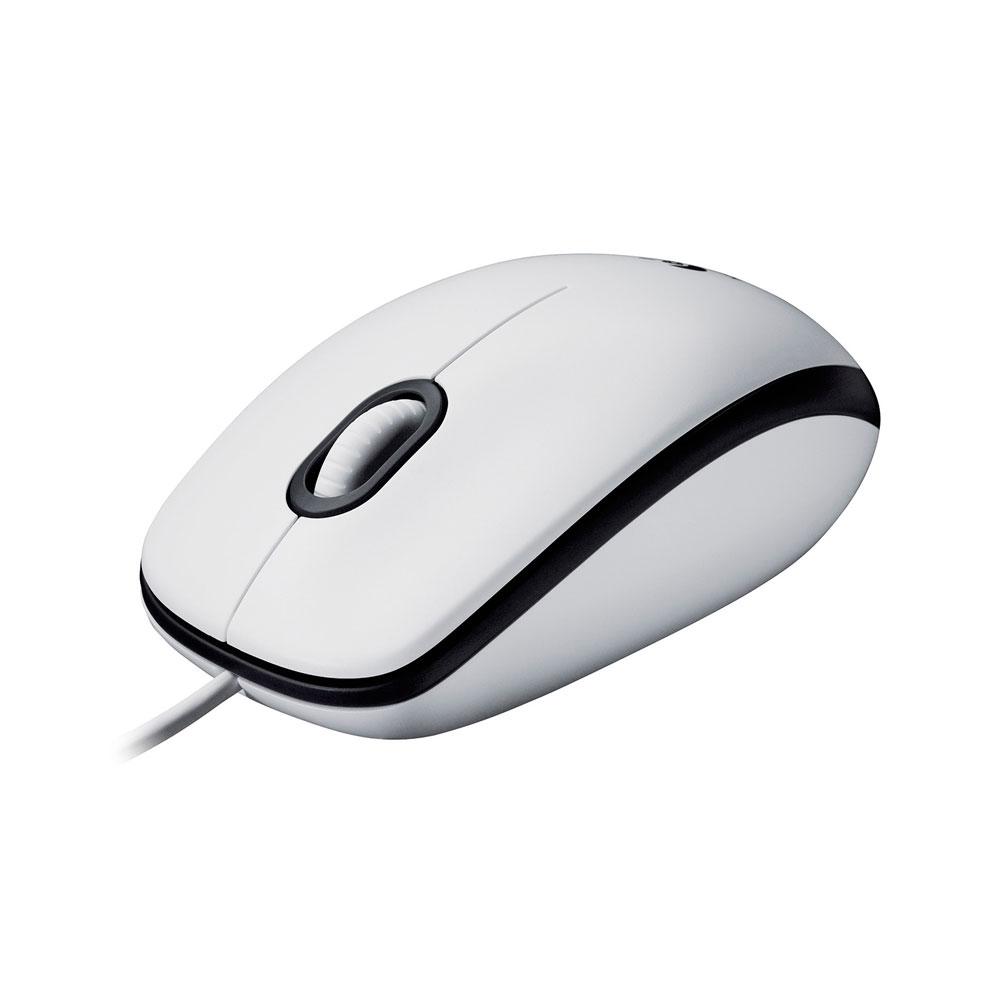 Raton óptico USB Logitech M100 Blanco / 1000 dpi / 910-006764