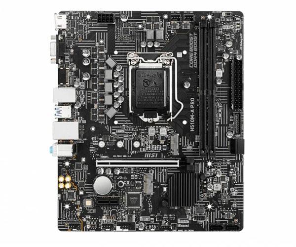 Placa base MSI H510m-A Pro / Socket 1200 / M-ATX / 11th Gen / M.2 / Hdmi-Vga / 911-7D22-003 - Imagen 2
