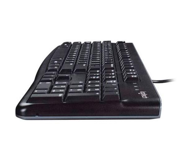 Teclado USB Logitech K120 / Resistente a salpicaduras / Negro / 920-002499 - Imagen 2