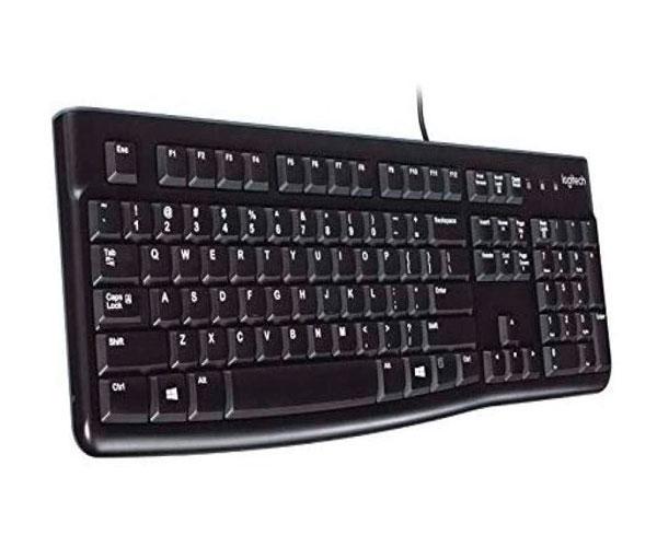 Teclado USB Logitech K120 / Resistente a salpicaduras / Negro / 920-002499 - Imagen 3