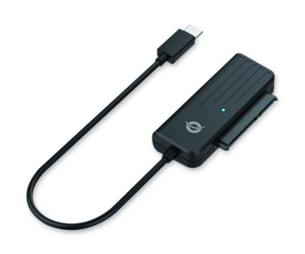 Cable adaptador Type-C 3.2 a Sata / SSd - Hdd 2.5 / Conceptronic ABBY02B