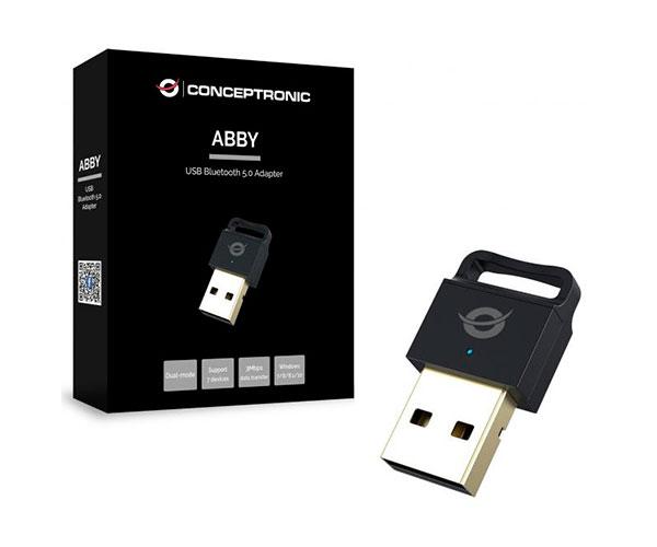 Adaptador Bluetooth / Usb / Bluetooth 5.0 / 20m / Conceptronic ABBY06B - Imagen 3