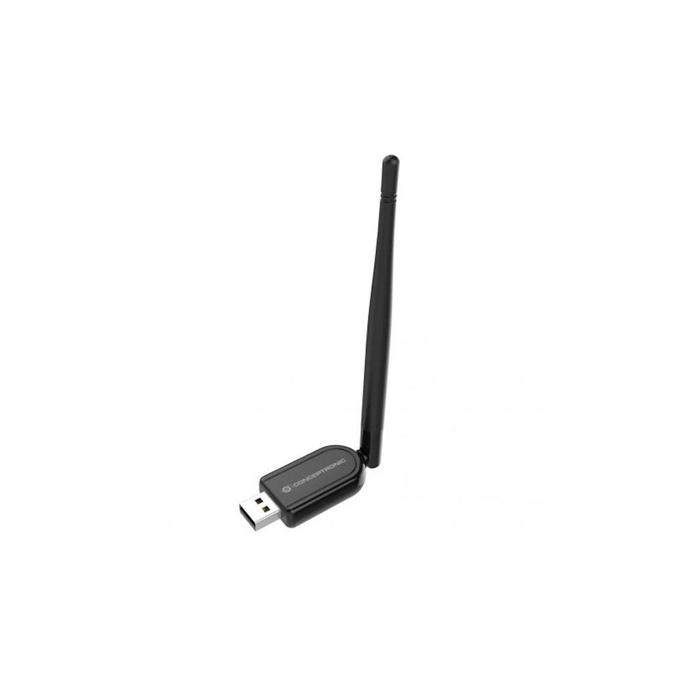 Adaptador USB Bluetooth 5.1 Conceptronic / Antena 2Dbi / 100m Largo alcance / ABBY07B