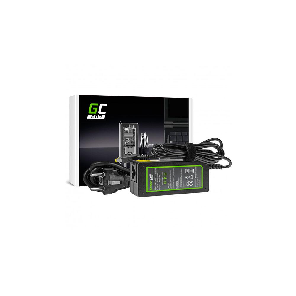 Cargador para portátil Lenovo 65W 20V 3.25A Square GREENCELL / AD38AP
