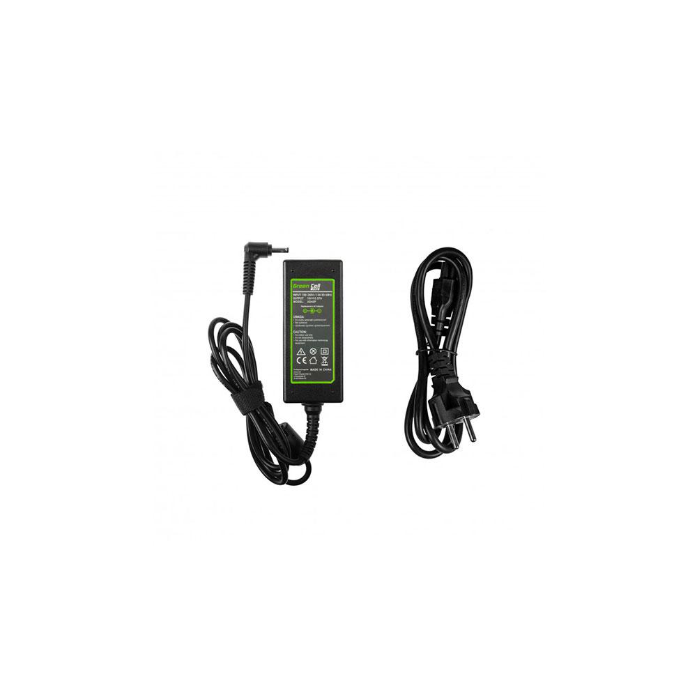 Cargador para portátil Asus 45W 19V 2.37A 4.5 mm x 1.35 mm GREENCELL / AD40P - Imagen 3