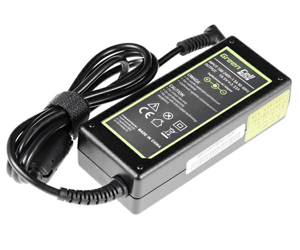 Cargador para portátil HP 65W 19.5V 3.33A 4.5 mm x 3.0 mm pin central Greencell / AD49P - Imagen 2