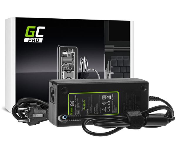 Cargador compatible para portátil HP 120W 19.5V 6.15A 4.5 mm x 3.0 mm pin central GREENCELL / AD71P