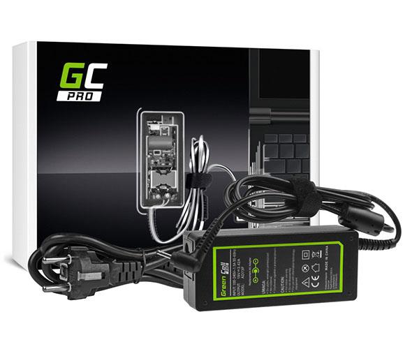 Cargador para portátil Acer 65W 19V 3.42A 3.0 mm x 1.1 mm GREENCELL / AD73P