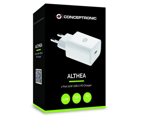 Cargador de red Type-C / 20w / Blanco / Althea / Conceptronic / ALTHEA07W - Imagen 3