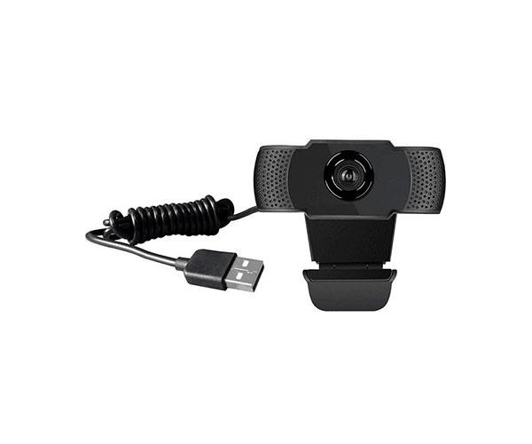 Webcam con Microfono Conceptronic AMDIS01B / Full HD / Usb / 3.6mm / Angulo vision 90º