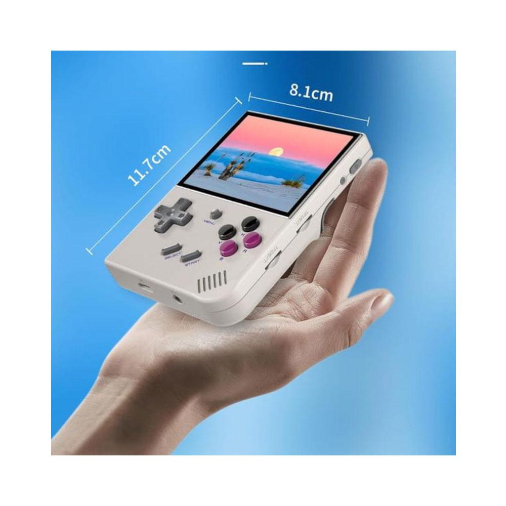 Consola Retro Portatil Anbernic RG35XX Plus / 64GB / 3.5 IPS / 3.300 mAh / Doble Slot SD / Wifi / BT / Gris" - Imagen 3