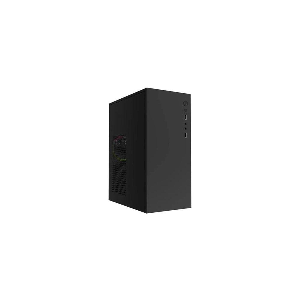 Caja Micro ATX Approx APPC-205F / Fuente alimentacion incluida 500w / Negra / APPC-205F