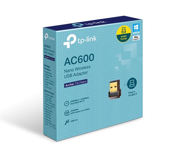 Tarjeta de red USB Wifi Archer T2U Nano Dual Band ac600 TP-Link - Imagen 2