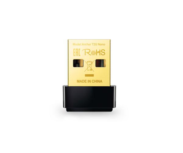 Tarjeta de red USB Wifi Archer T2U Nano Dual Band ac600 TP-Link