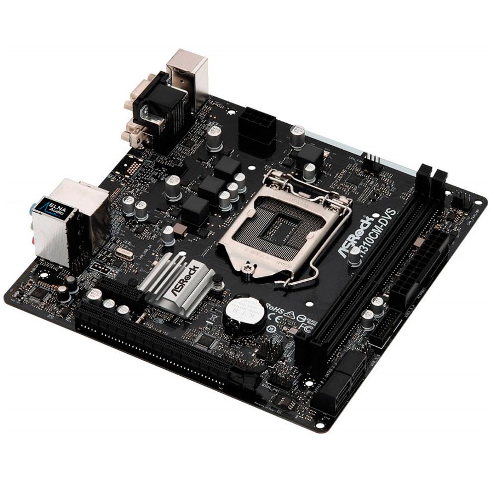 Placa base Asrock H310CM-DVS / Socket 1151 / Micro Atx / 8-9 Gen / 2x DDR4 / Usb 3.1 90-MXB8K0-A0UAYZ - Imagen 3