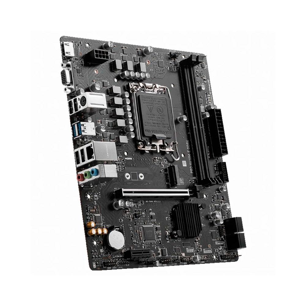 Placa base MSI Pro H610M-E / Socket 1700 / 2xDDR4 / MATX / 12-13-14th Gen. / 911-7D48-007 / 911-7D48-038 / 911-7D48-062 - Imagen 3