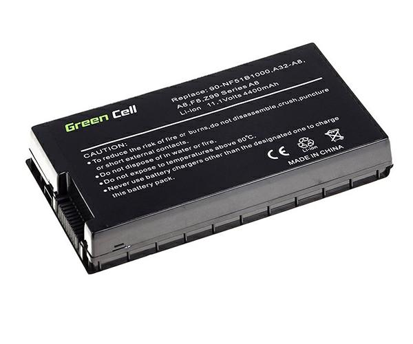 Batería compatible para portátil ASUS A32-A8 / a32-f80 11,1V 4400MAH AS46 / DESCATALOGADO - Imagen 2