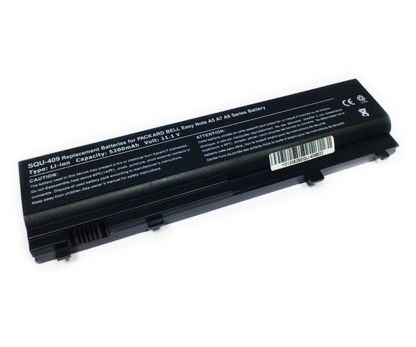 Batería compatible para portátil PACKARD BELL easynote a5 /a7 /a8 / squ-409