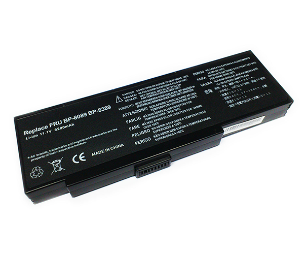 Batería compatible para portátil PACKARD BELL e1260 - Fujitsu - k7600 / bp-8089
