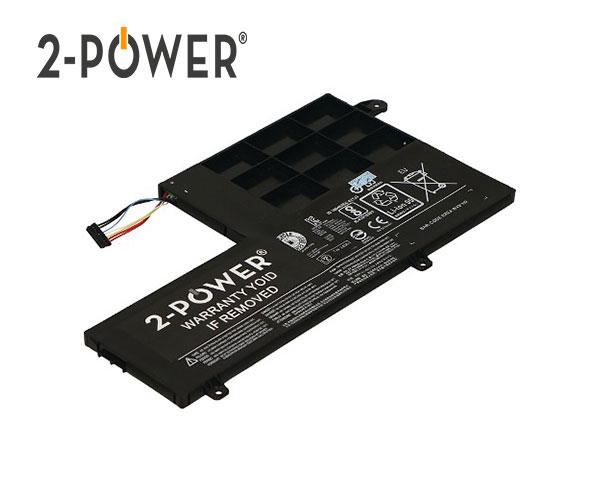 Batería compatible para portátil LENOVO Yoga 500-151BD 7.4V 4050mAh 2-POWER - Imagen 3