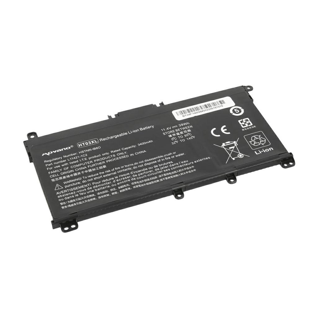 Batería compatible para portátil HP HT03XL 11.4V 3400MAH Movano - Imagen 2