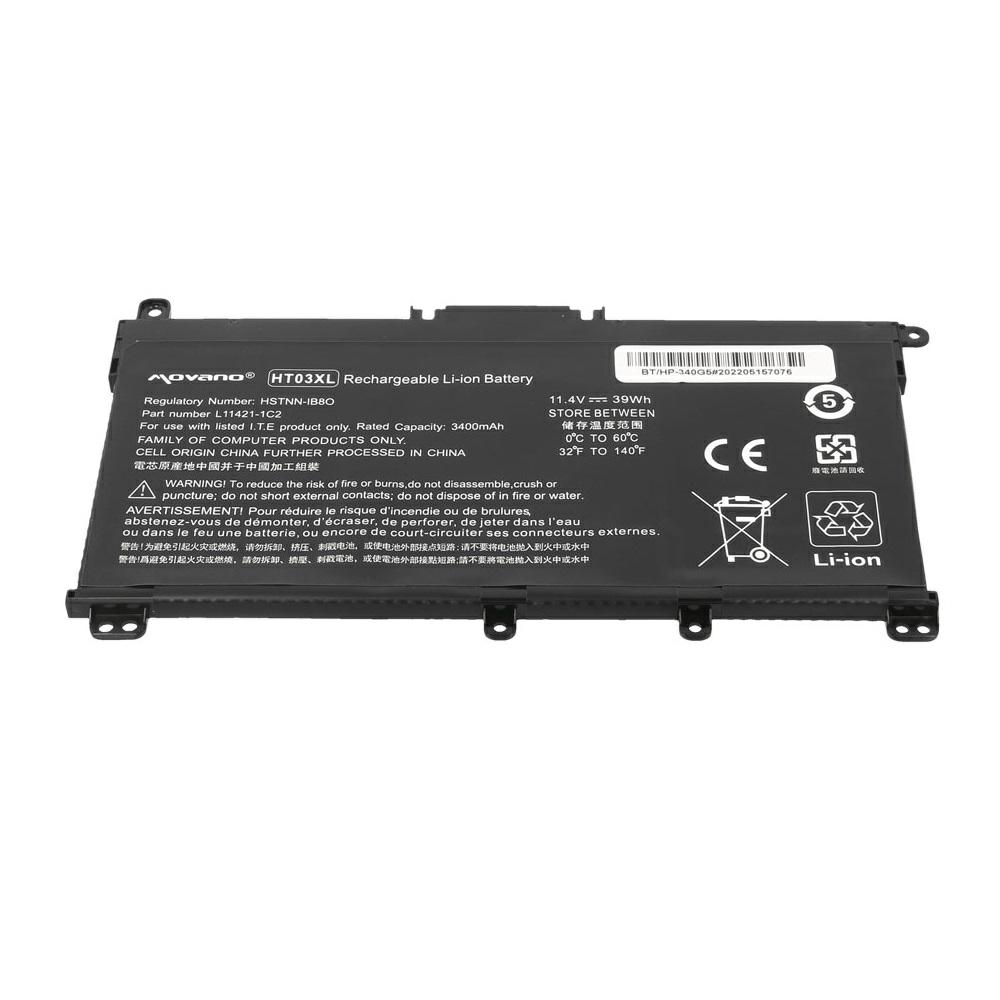 Batería compatible para portátil HP HT03XL 11.4V 3400MAH Movano - Imagen 3