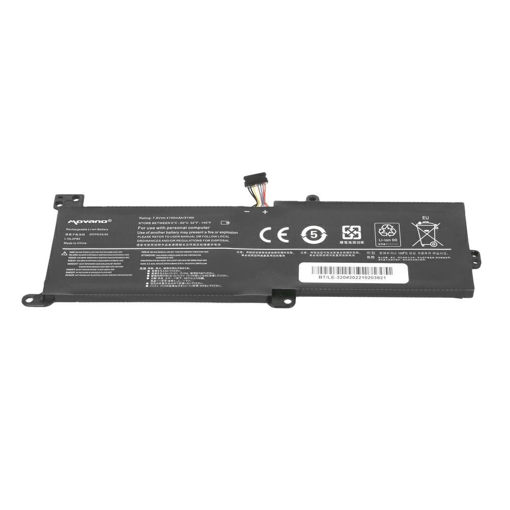 Batería compatible para portátil LENOVO Ideapad L16C2PB2 7.6v 4000 mAh Movano - Imagen 3