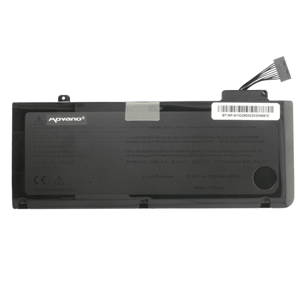 Batería compatible para portátil APPLE A1322, A1278 (2009/2010/2011) 10.95V 58Wh Movano - Imagen 4
