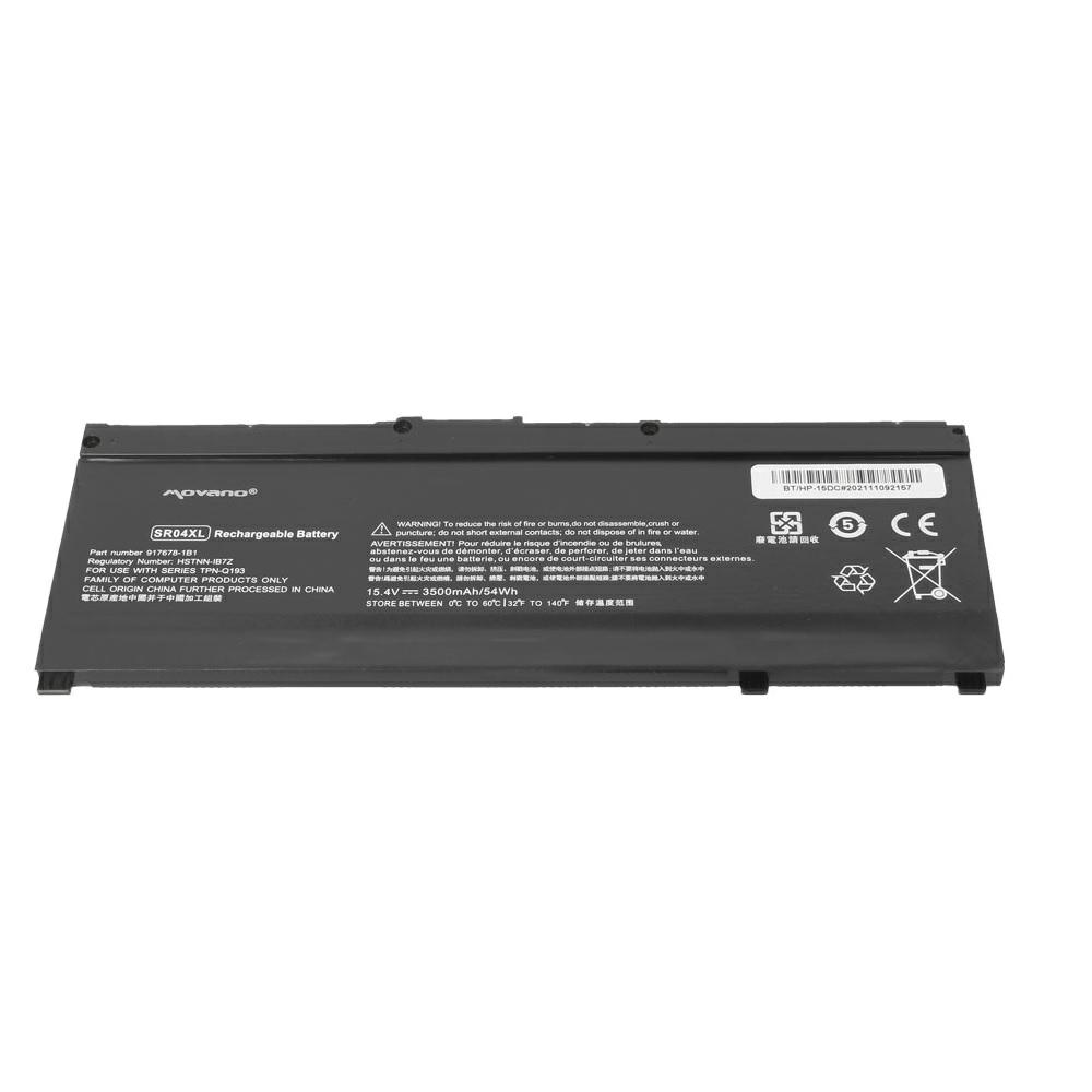 Batería compatible para portátil HP SR04XL 15.4V 3500 mAh Movano - Imagen 3