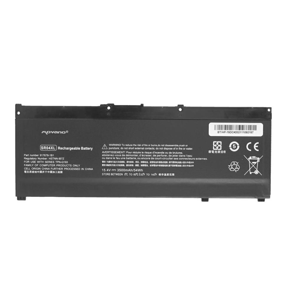 Batería compatible para portátil HP SR04XL 15.4V 3500 mAh Movano - Imagen 5