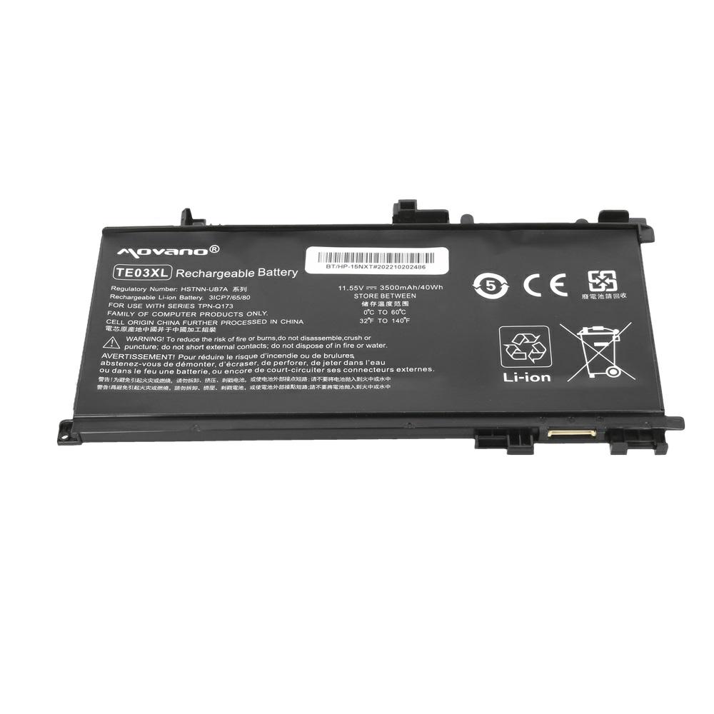 Batería compatible para portátil HP TE03XL 11.55V 3500 mAh Movano - Imagen 3
