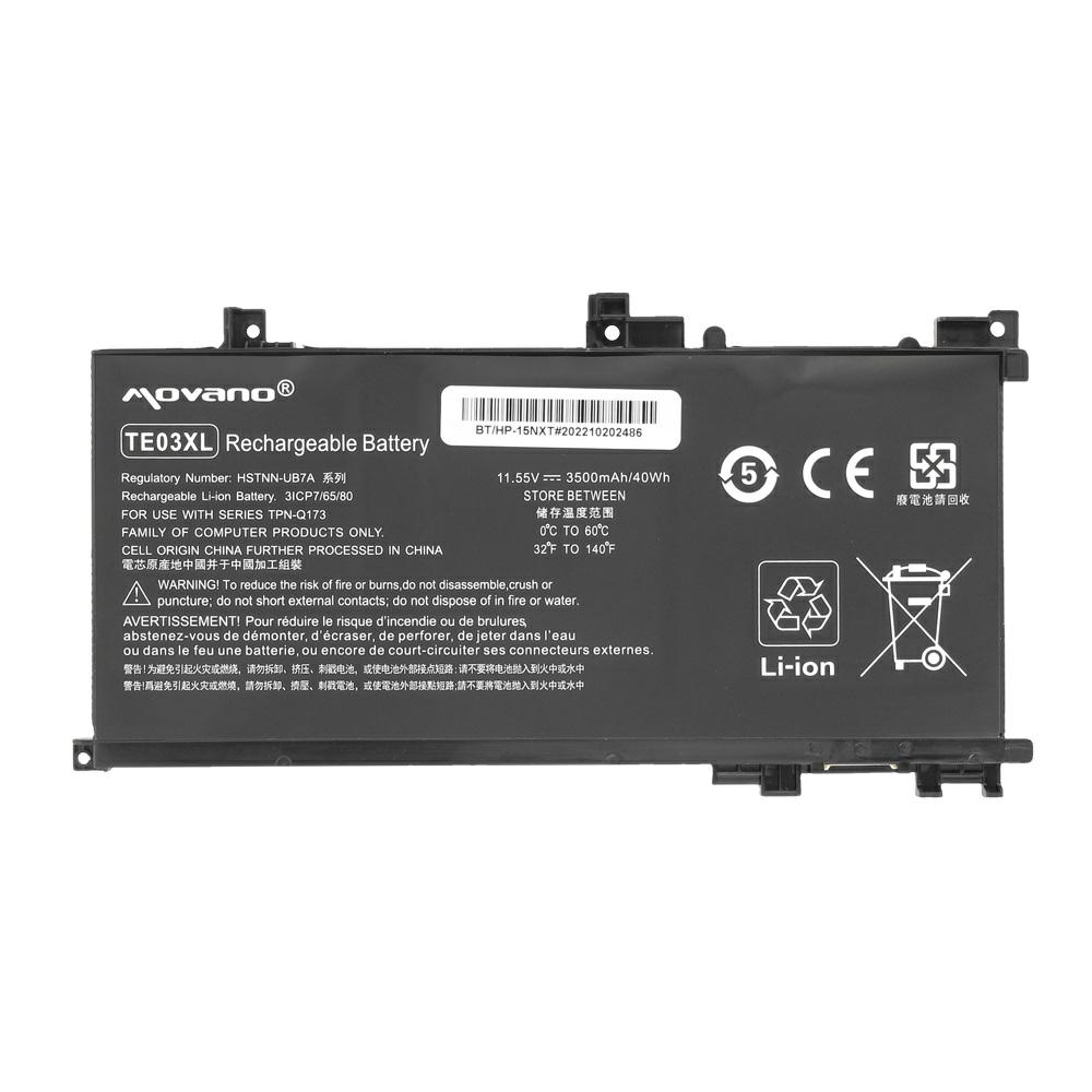 Batería compatible para portátil HP TE03XL 11.55V 3500 mAh Movano - Imagen 5