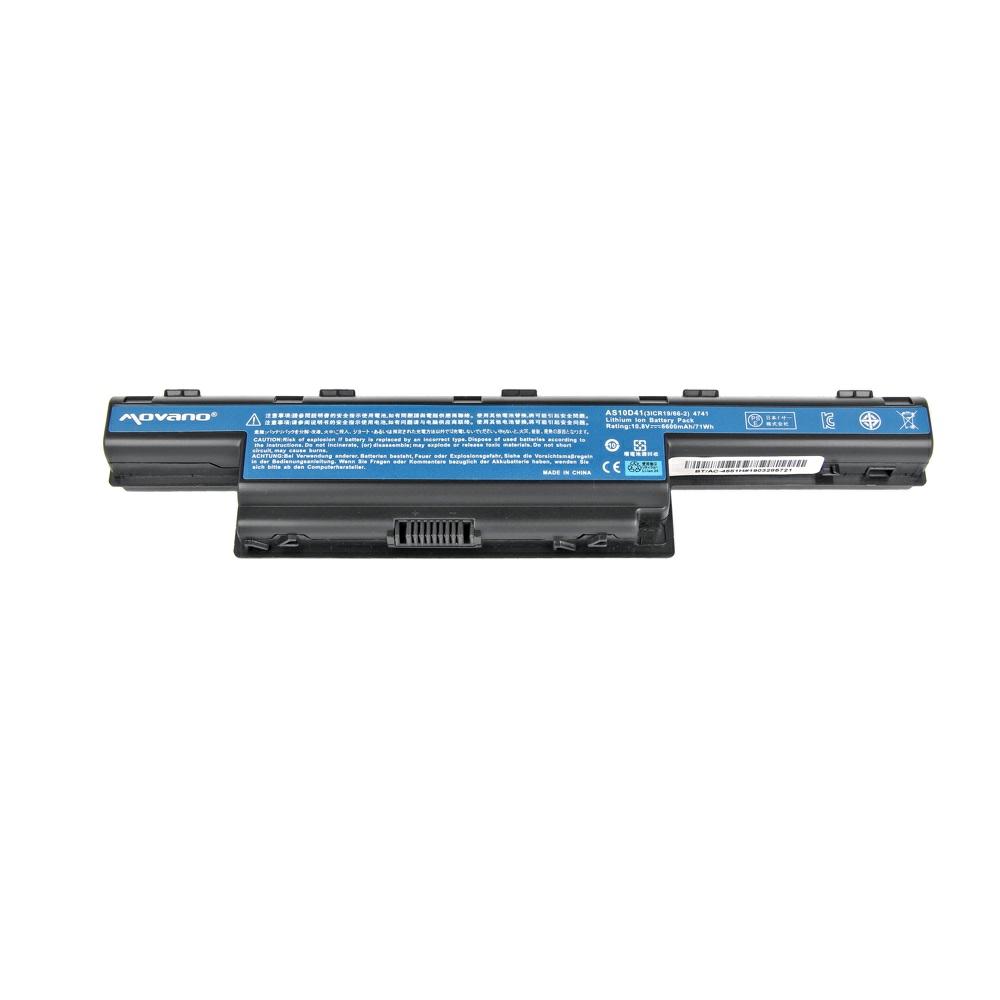 Batería compatible para portátil ACER AS10D51 10.8 6600 mAh Movano - Imagen 3