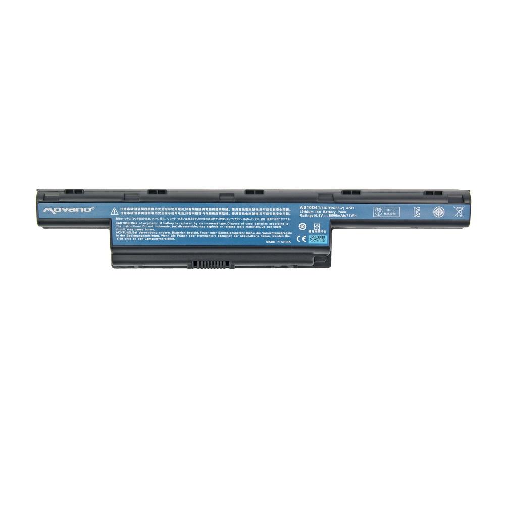 Batería compatible para portátil ACER AS10D51 10.8 6600 mAh Movano - Imagen 5