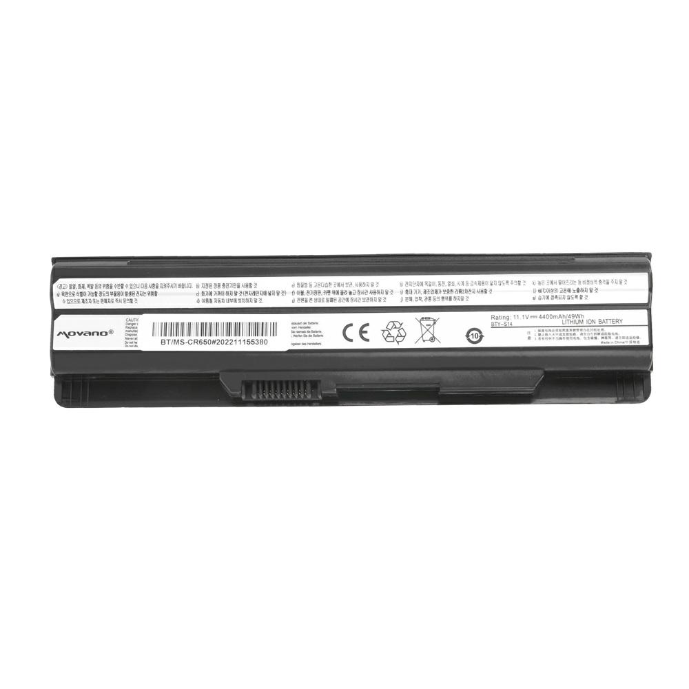 Batería compatible para portátil MSI BTY-S14 11.1V 4400mAh Movano - Imagen 5