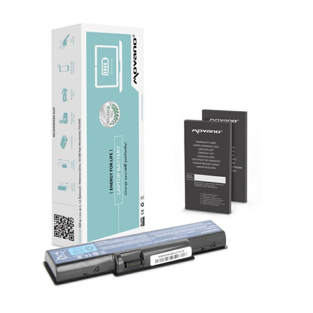 Batería compatible para portátil ACER AS07A32 11.1 4400 mAh Movano