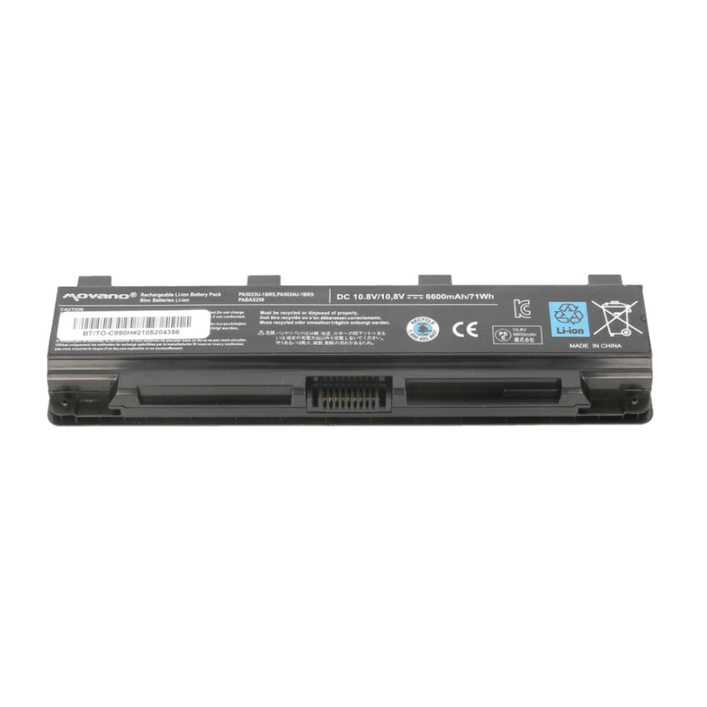Batería compatible para portátil TOSHIBA PA5024U 10.8V 6600mAh Movano - Imagen 3