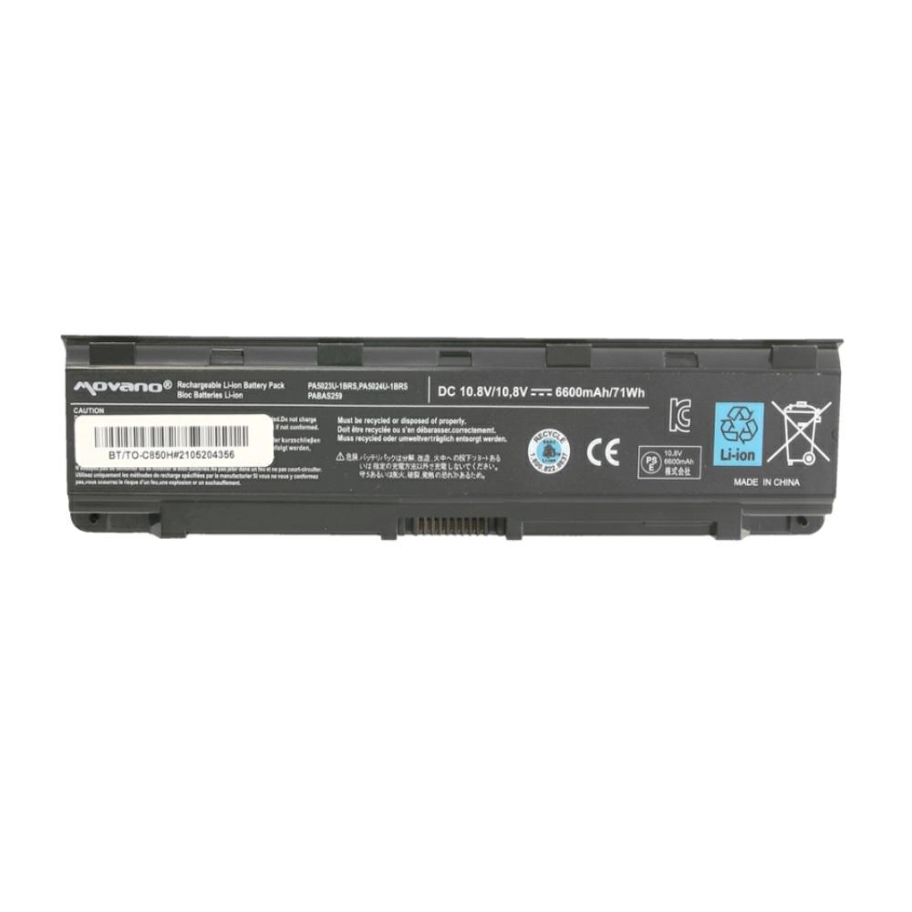 Batería compatible para portátil TOSHIBA PA5024U 10.8V 6600mAh Movano - Imagen 4