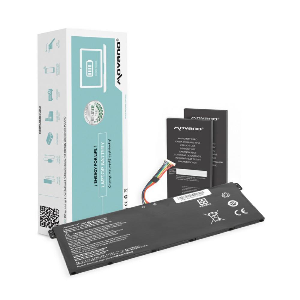 Batería compatible para portátil ACER AC14B18J 11.4V 3600 mAh Movano